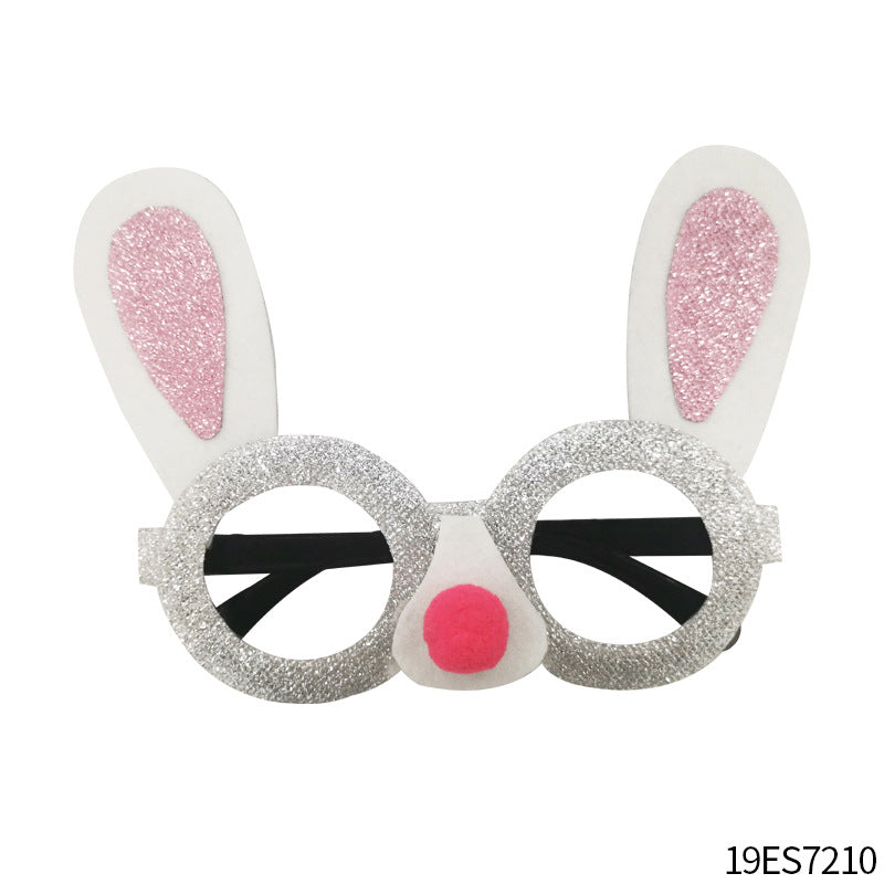 Wholesale PC Easter Toy Decoration Rabbit Glasses